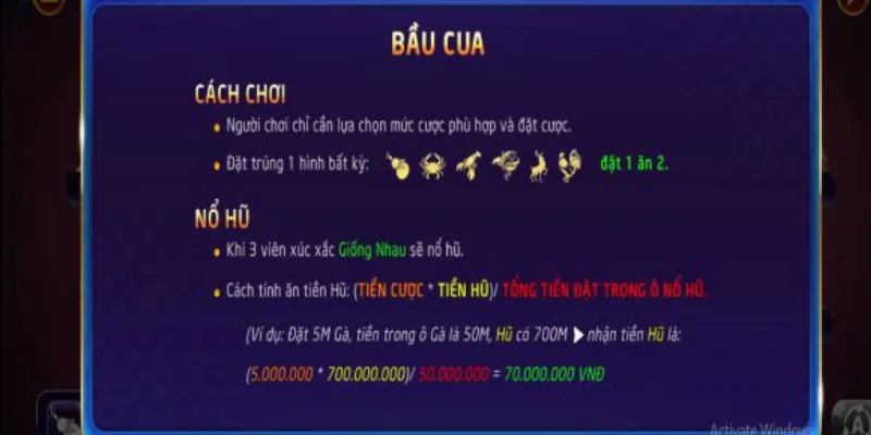 Bầu Cua Online: Hướng dẫn cách chơi dễ thắng ngay lần đầu 4 Cung cấp hướng dẫn chơi Bầu Cua đơn giản và rõ ràng